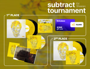 subtract tournament prize